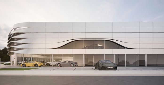 Porsche showroom / Warsaw